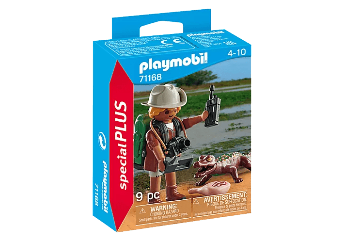 Playmobil® Special Plus - Forscher mit jungem Kaiman - Playmobil