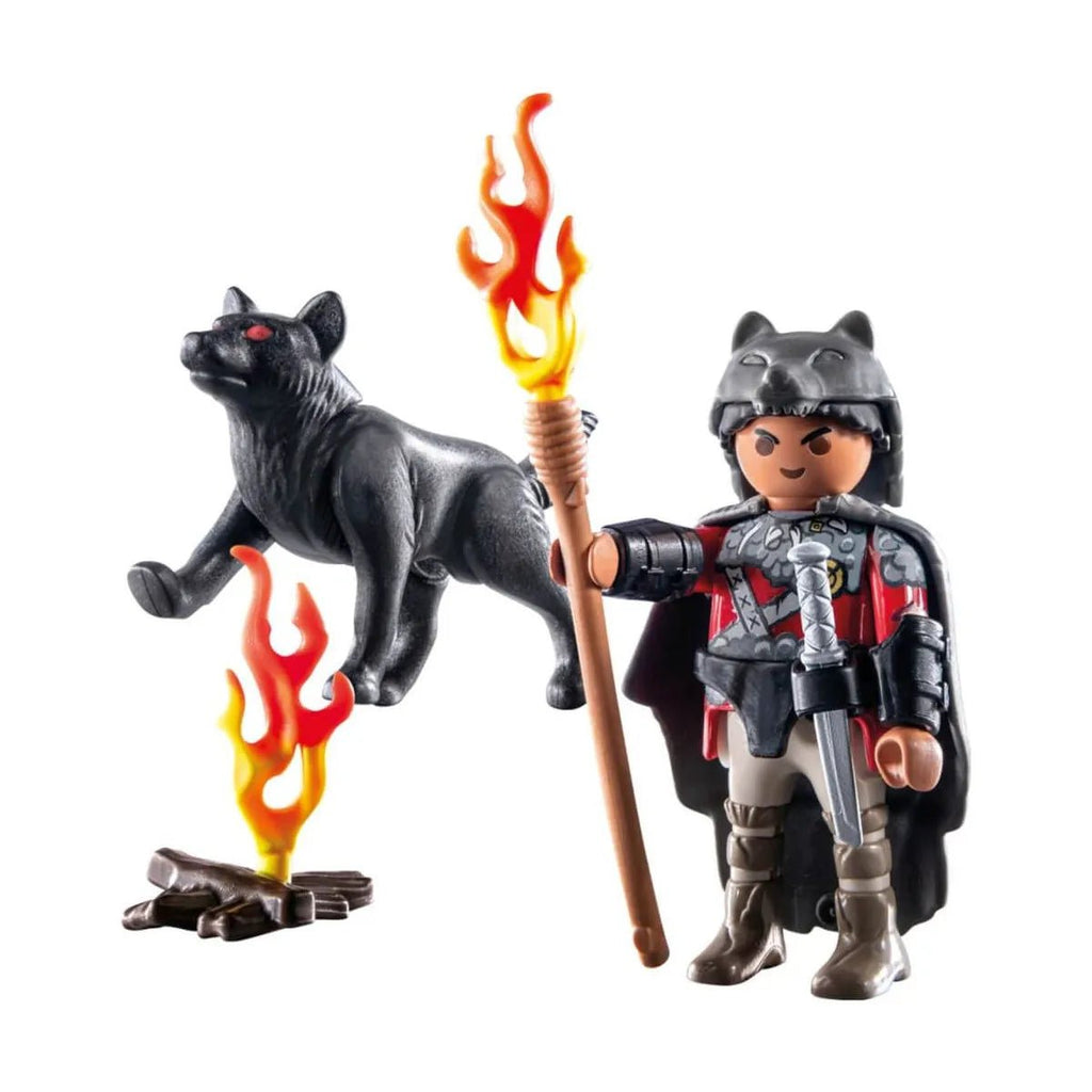 Playmobil® Special Plus - Krieger mit Wolf - Playmobil