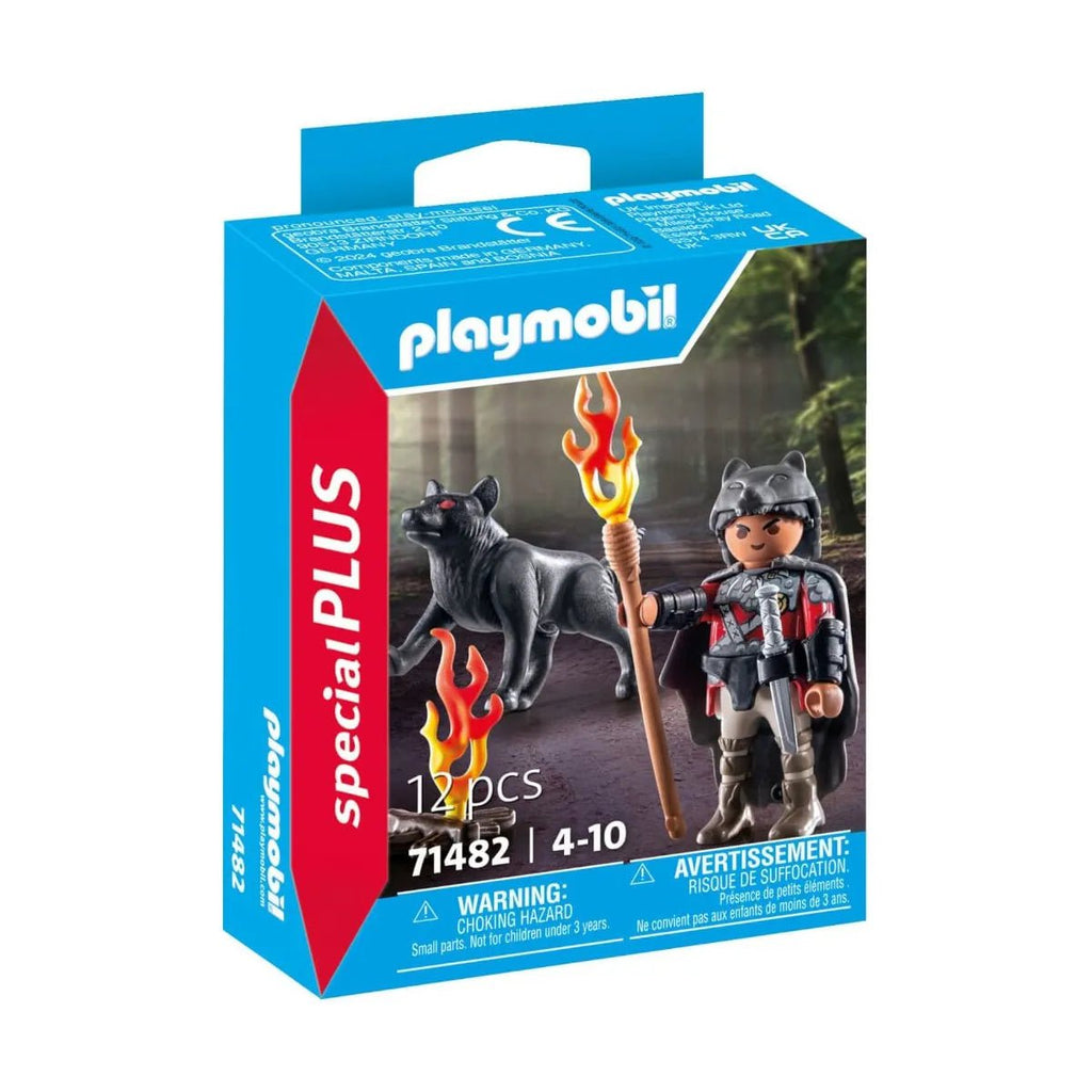 Playmobil® Special Plus - Krieger mit Wolf - Playmobil