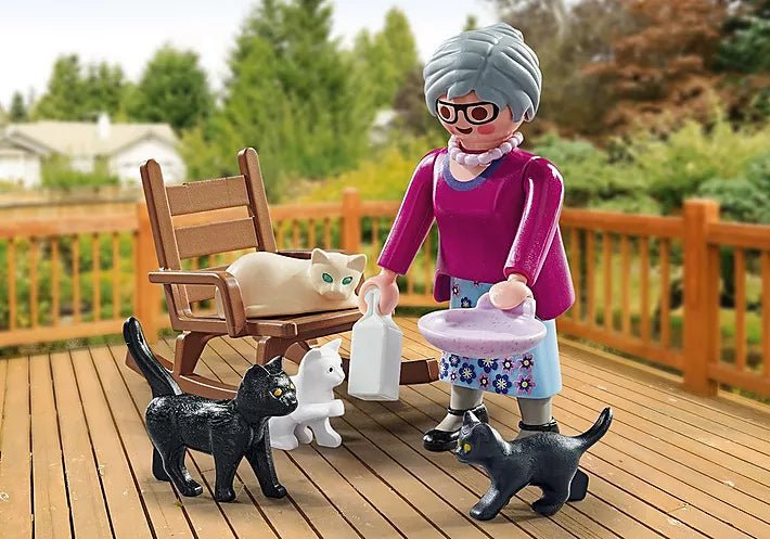 Playmobil® Special Plus - Oma mit Katzen - Playmobil