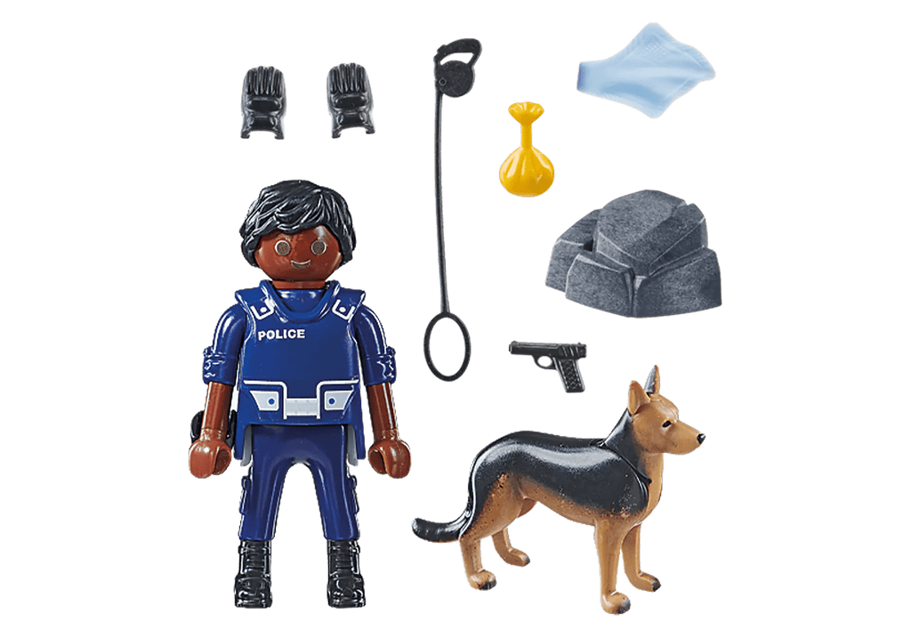 Playmobil® Special Plus - Polizist mit Spürhund - Playmobil