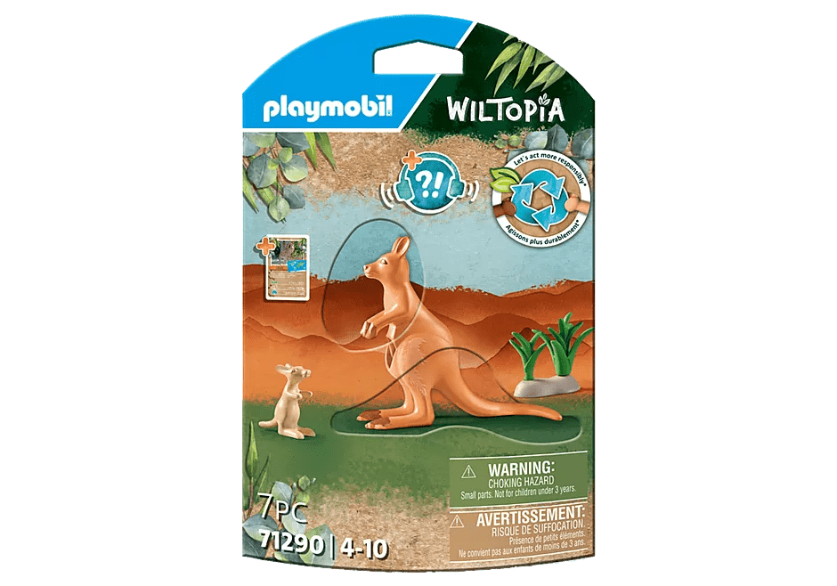 Playmobil® Wiltopia - Känguru mit Jungtier - Playmobil