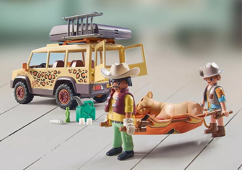 Playmobil® Wiltopia - Mit dem Geländewagen bei den Löwen - Playmobil