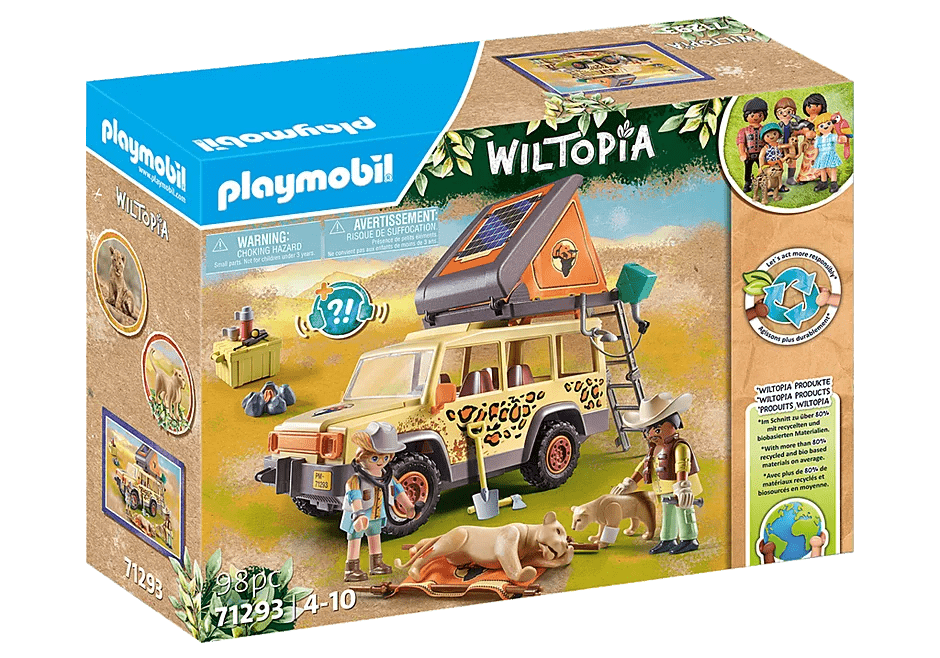 Playmobil® Wiltopia - Mit dem Geländewagen bei den Löwen - Playmobil