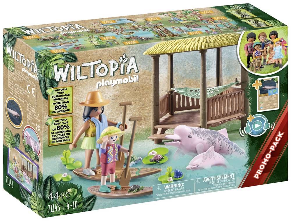 Playmobil® Wiltopia - Paddeltour mit den Flussdelfinen - Playmobil