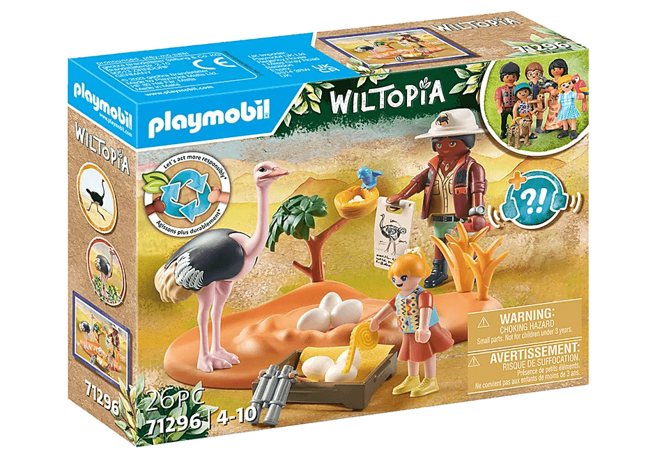 Playmobil® Wiltopia - Zu Gast bei Papa Strauß - Playmobil