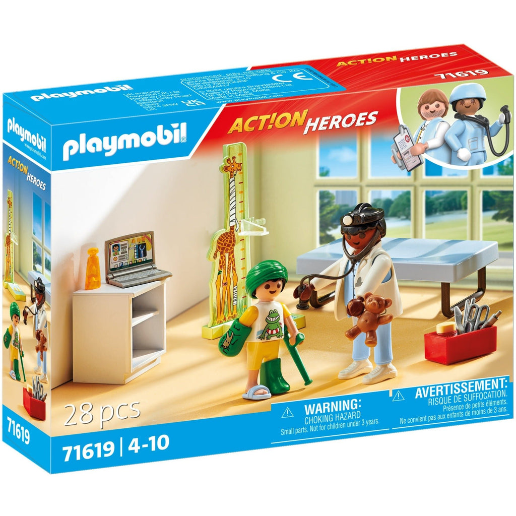 Playmobil®Action Heroes 71619 - Kinderarzt mit Teddybär - Playmobil