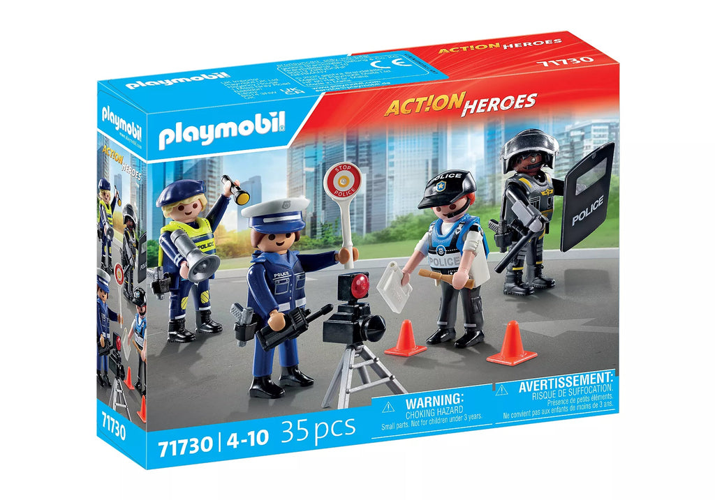 Playmobil®Action Heroes 71730 - Figurenset Polizei - Playmobil