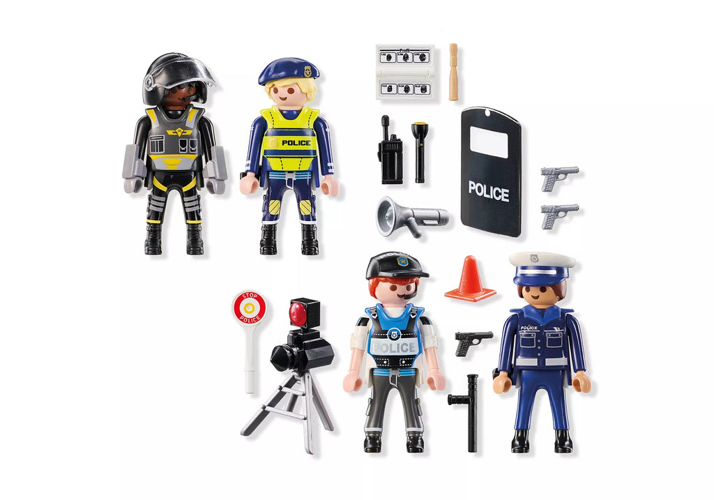 Playmobil®Action Heroes 71730 - Figurenset Polizei - Playmobil