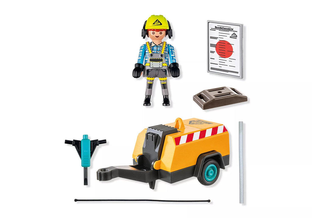 Playmobil®Action Heroes 71752 - Bauarbeiter mit Meißel - Playmobil