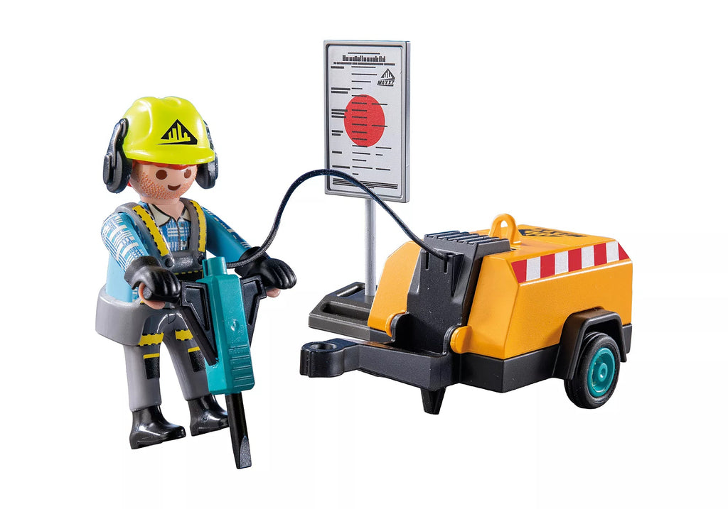 Playmobil®Action Heroes 71752 - Bauarbeiter mit Meißel - Playmobil