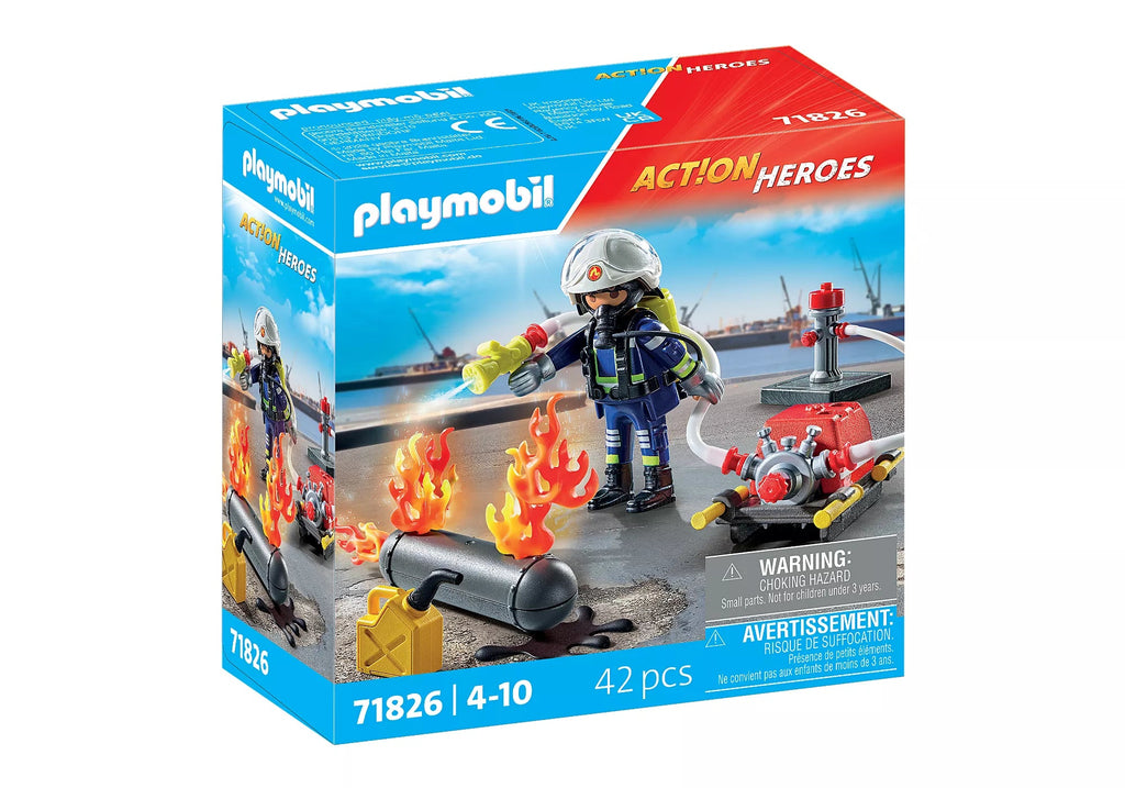 Playmobil®Action Heroes 71826 - Löschung eines Gastanks - Playmobil