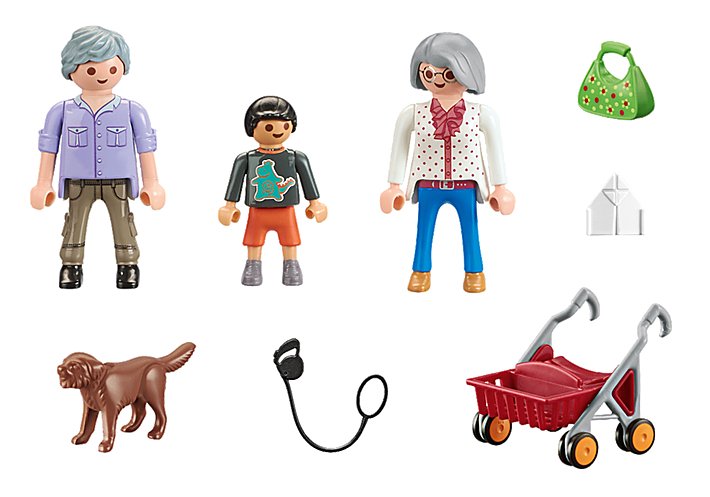 Playmobil®City Life - Großeltern mit Enkel - Playmobil