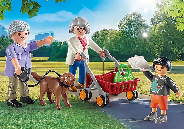 Playmobil®City Life - Großeltern mit Enkel - Playmobil