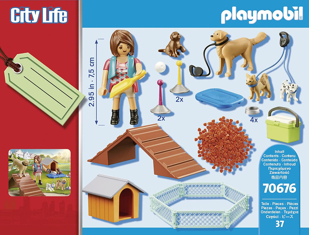 Playmobil®City Life - Hundetrainerin Geschenkset - Playmobil