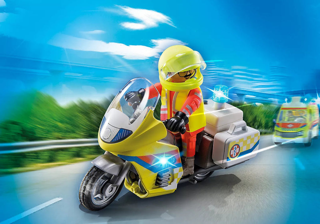 Playmobil®City Life - Notarzt - Motorrad mit Blinklicht - Playmobil