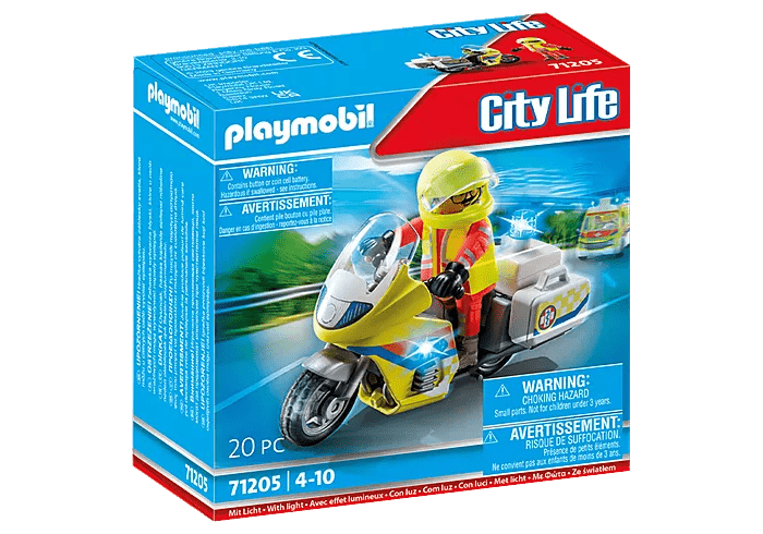 Playmobil®City Life - Notarzt - Motorrad mit Blinklicht - Playmobil