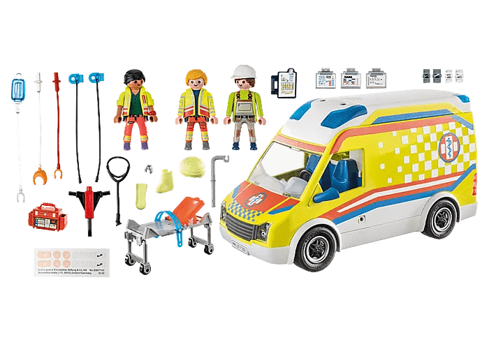 Playmobil®City Life - Rettungswagen mit Licht und Sound - Playmobil