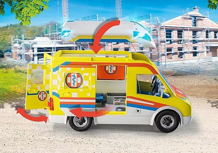 Playmobil®City Life - Rettungswagen mit Licht und Sound - Playmobil