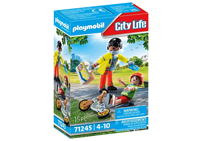 Playmobil®City Life - Sanitäter mit Patient - Playmobil