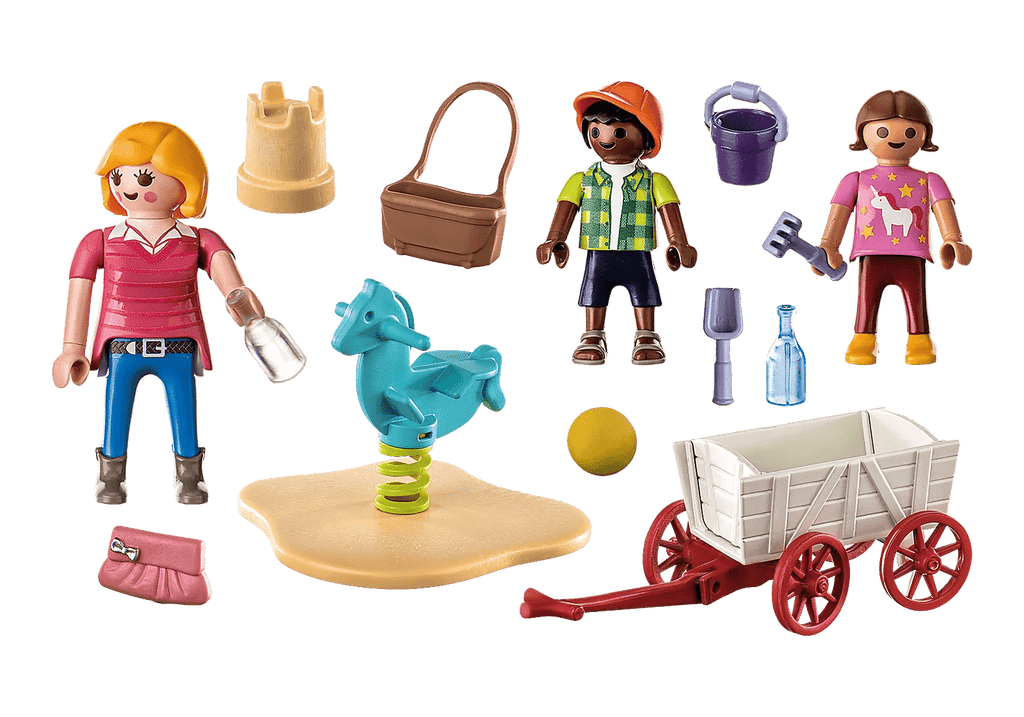 Playmobil®City Life - Starter Pack Erzieherin mit Bollerwagen - Playmobil