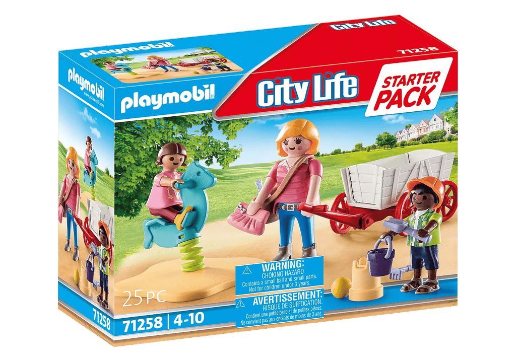 Playmobil®City Life - Starter Pack Erzieherin mit Bollerwagen - Playmobil