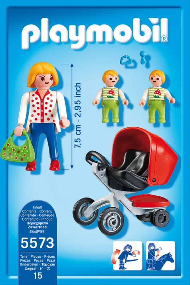 Playmobil®City Life - Zwillingskinderwagen - Playmobil