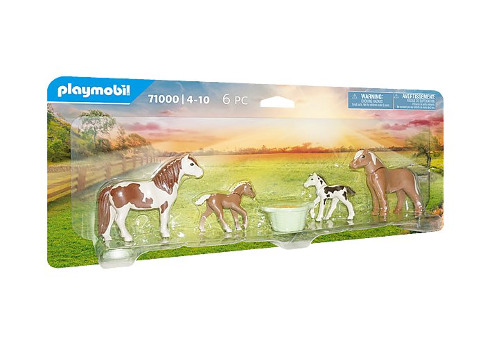 Playmobil®Country - 2 Island Ponys mit Fohlen - Playmobil