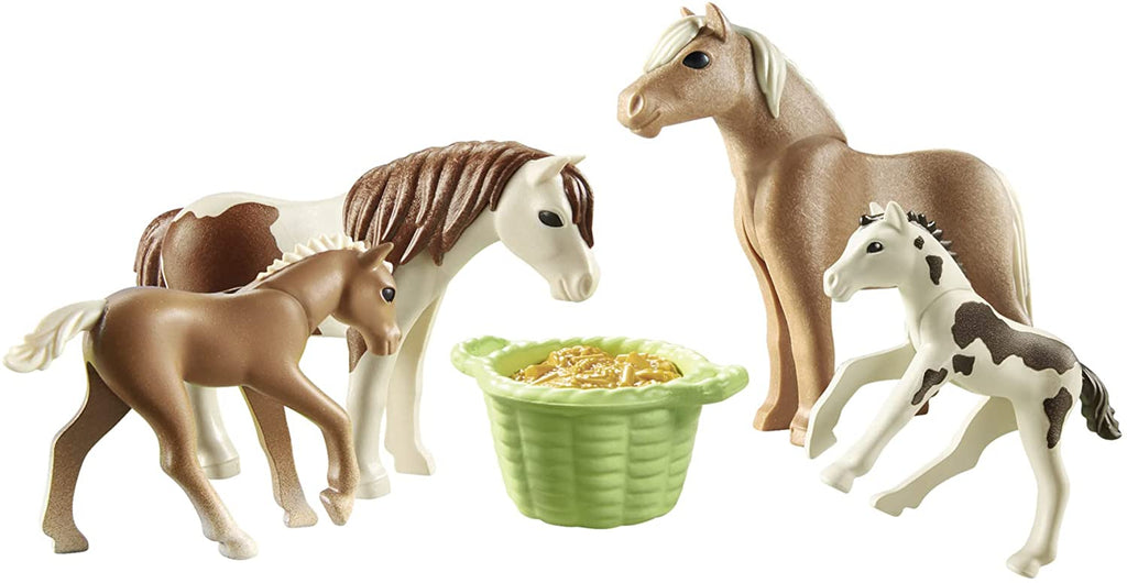 Playmobil®Country - 2 Island Ponys mit Fohlen - Playmobil