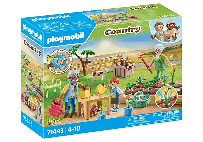 Playmobil®Country - Idyllischer Gemüsegarten bei den Großeltern - Playmobil