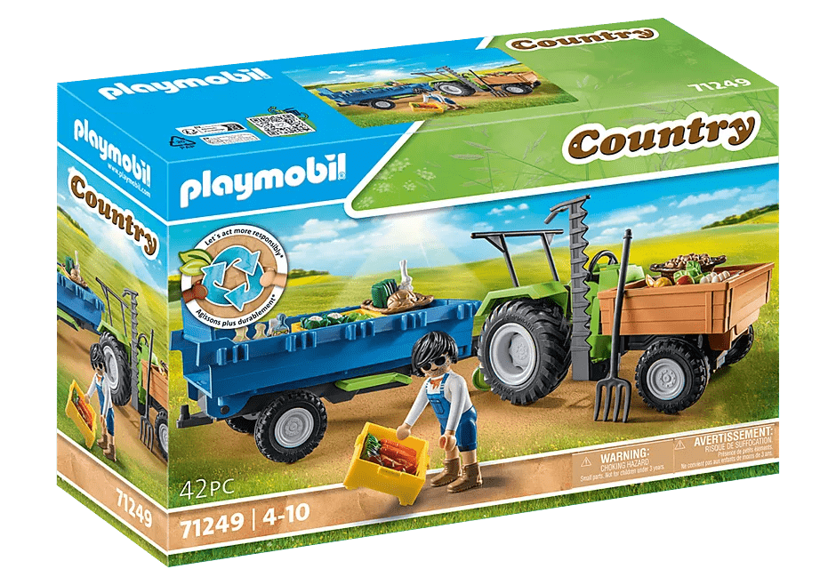 Playmobil®Country - Traktor mit Hänger - Playmobil