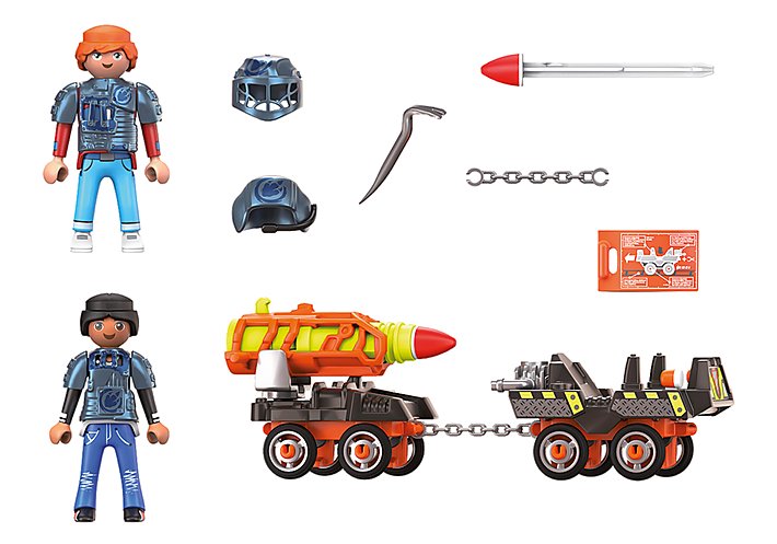 Playmobil®Dino Rise - Dino Mine Raketenkart - Playmobil