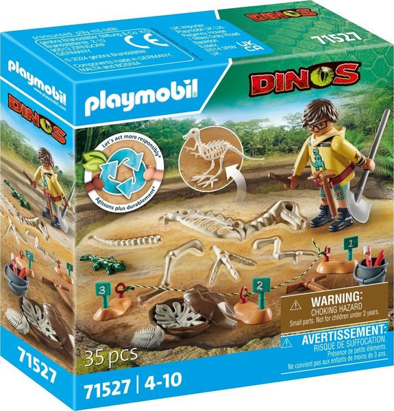 Playmobil®Dinos - Ausgrabungsstätte mit Dino - Skelett - Playmobil