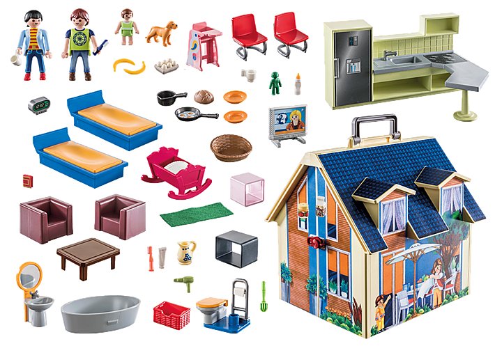 Playmobil®Dollhouse - Mitnehm Puppenhaus - Playmobil