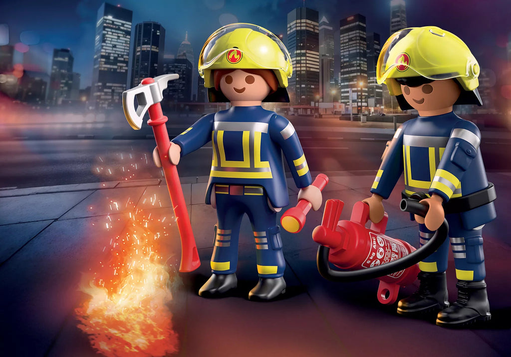 Realistisches Feuerwehrspielset ab 4 mit Zubehör