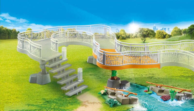 Playmobil®Family Fun - Erweiterungsset Erlebnis Zoogehege - Playmobil