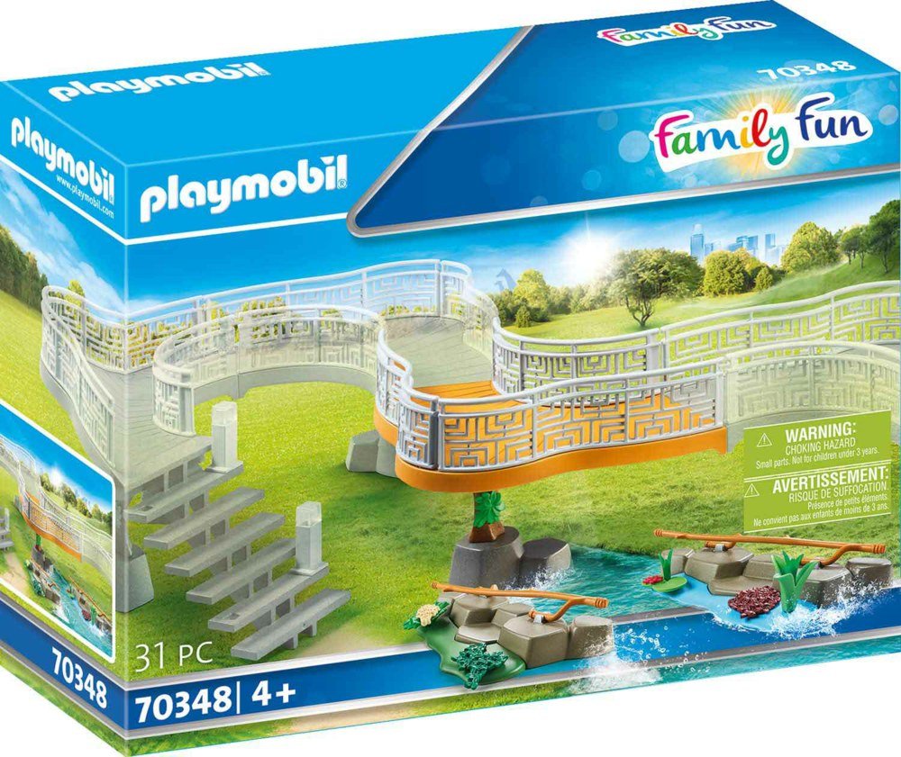 Playmobil®Family Fun - Erweiterungsset Erlebnis Zoogehege - Playmobil