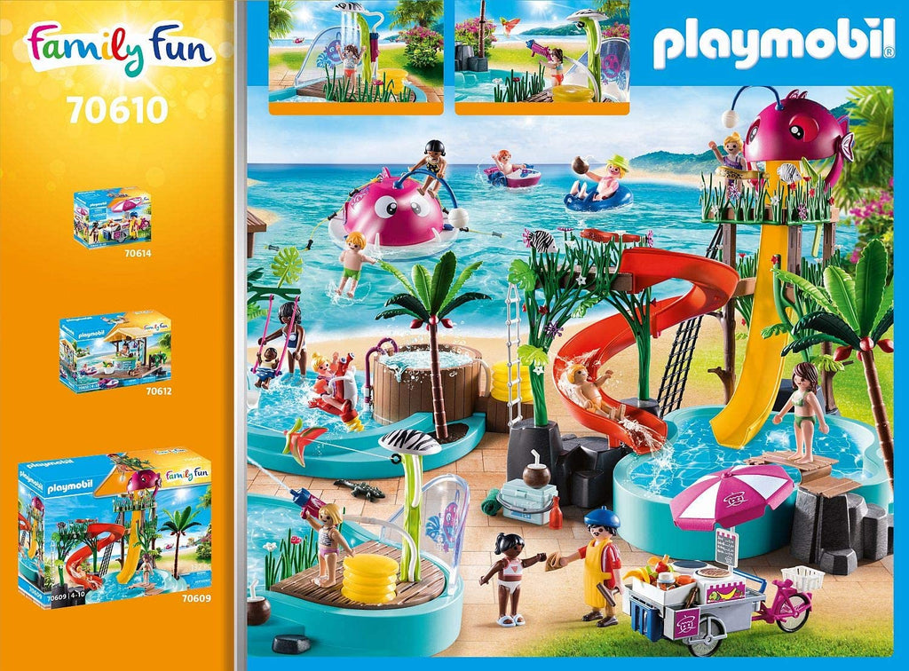 Playmobil®Family Fun - Spaßbecken mit Wasserspritze - Playmobil