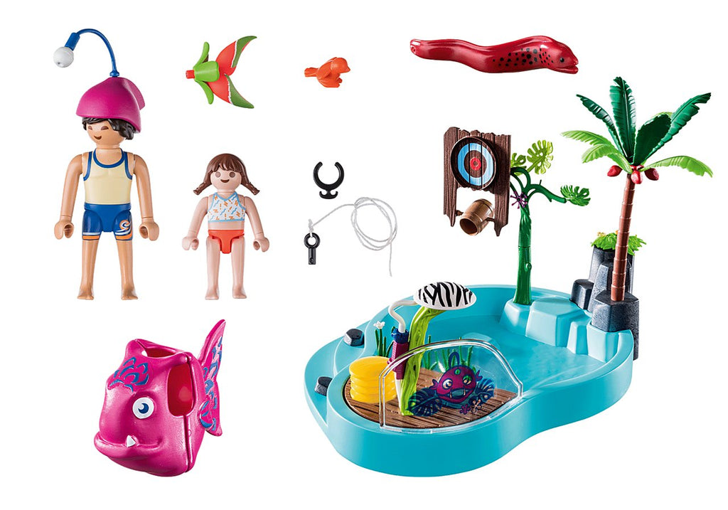 Playmobil®Family Fun - Spaßbecken mit Wasserspritze - Playmobil