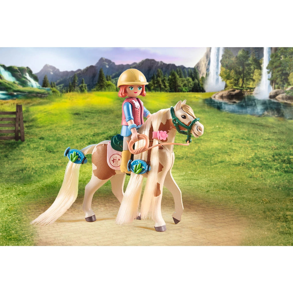 Playmobil®Horses of Waterfall 71639 - Ellie & Pferd mit Kreppeisen - Playmobil