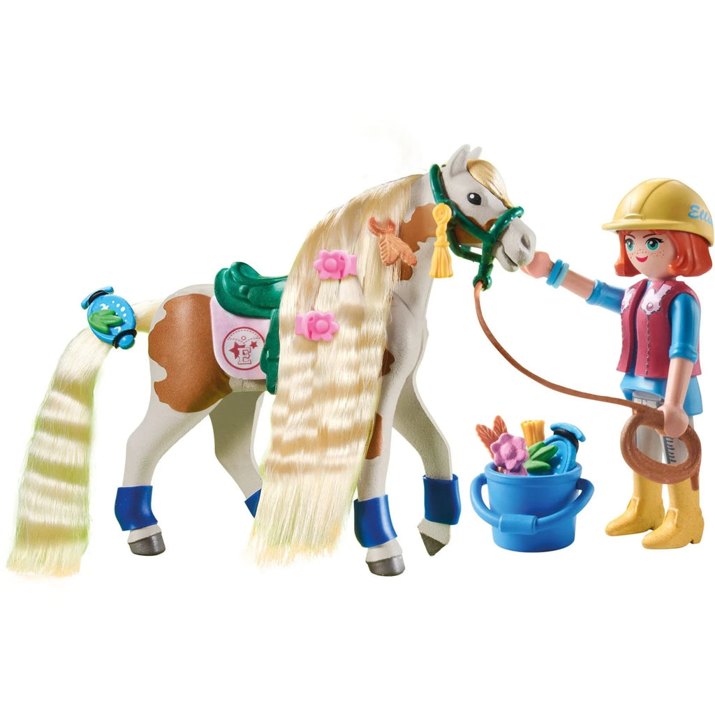 Playmobil®Horses of Waterfall 71639 - Ellie & Pferd mit Kreppeisen - Playmobil