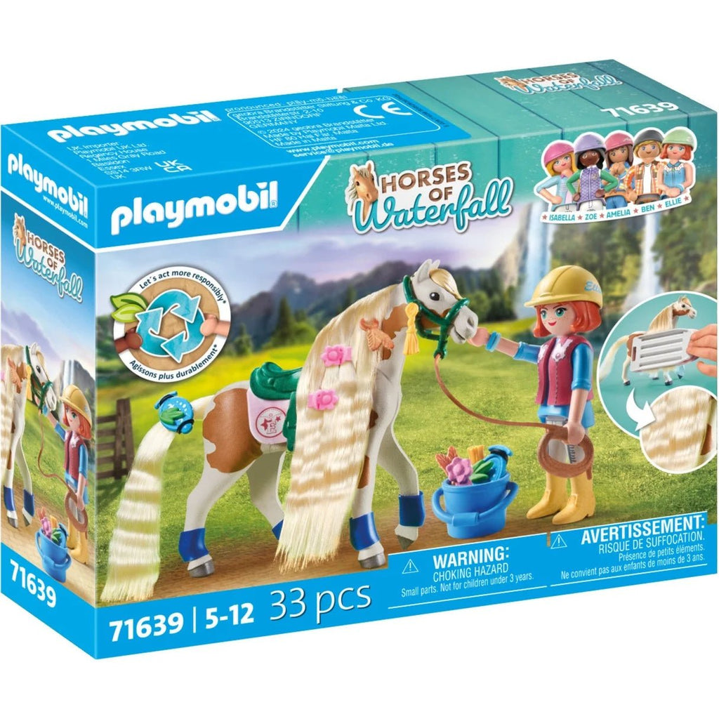 Playmobil®Horses of Waterfall 71639 - Ellie & Pferd mit Kreppeisen - Playmobil