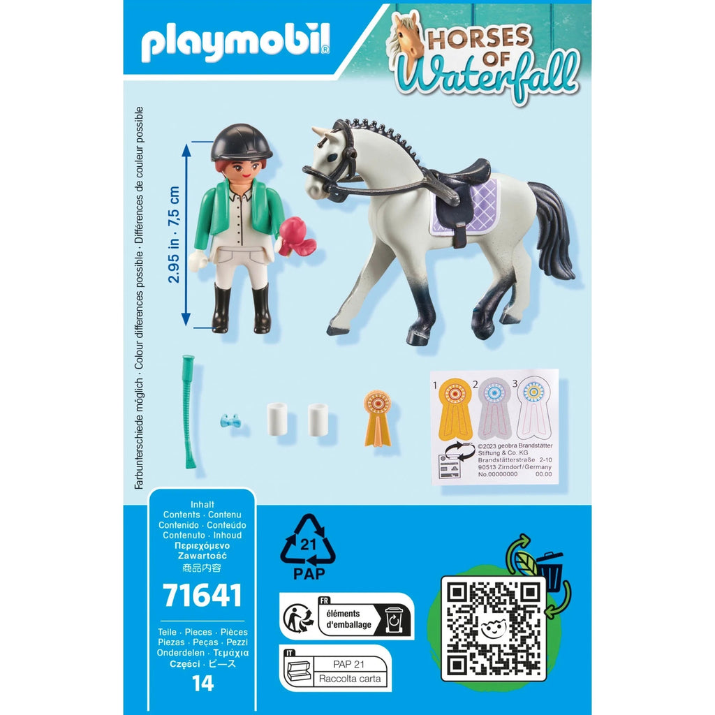 Playmobil®Horses of Waterfall 71641 - Turnierreiterin - Playmobil