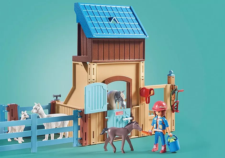 Playmobil®Horses of Waterfall - Amelia & Whisper mit Pferdebox - Playmobil