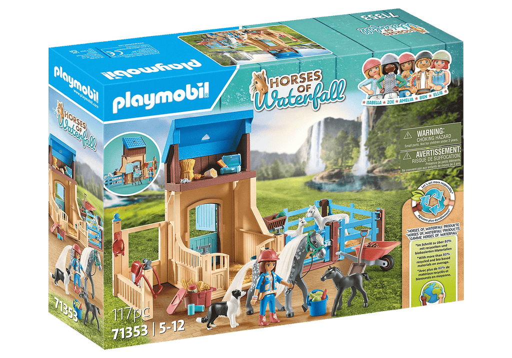 Playmobil®Horses of Waterfall - Amelia & Whisper mit Pferdebox - Playmobil