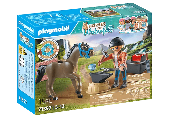 Playmobil®Horses of Waterfall - Hufschmied Ben & Achilles - Playmobil