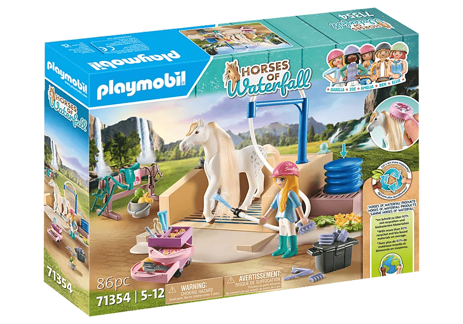 Playmobil®Horses of Waterfall - Isabella & Lioness mit Waschplatz - Playmobil