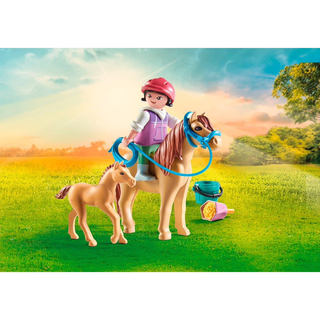 Playmobil®Horses of Waterfall - Kind mit Pony und Fohlen - Playmobil