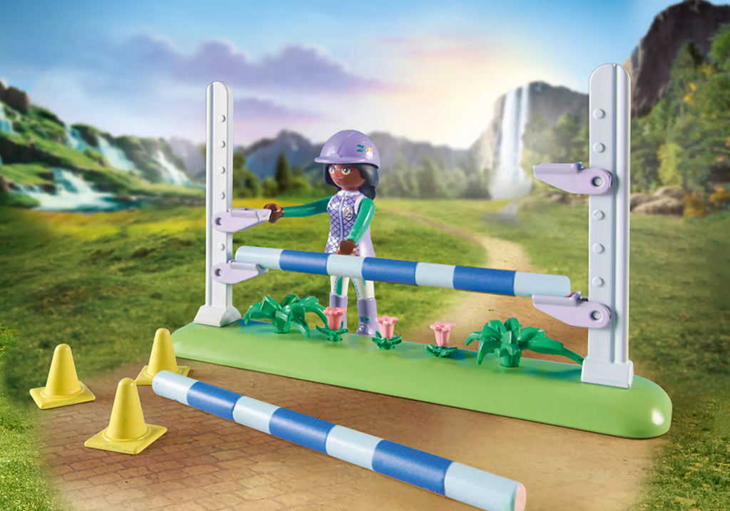 Playmobil®Horses of Waterfall - Zoe & Blaze mit Turnierparcours - Playmobil