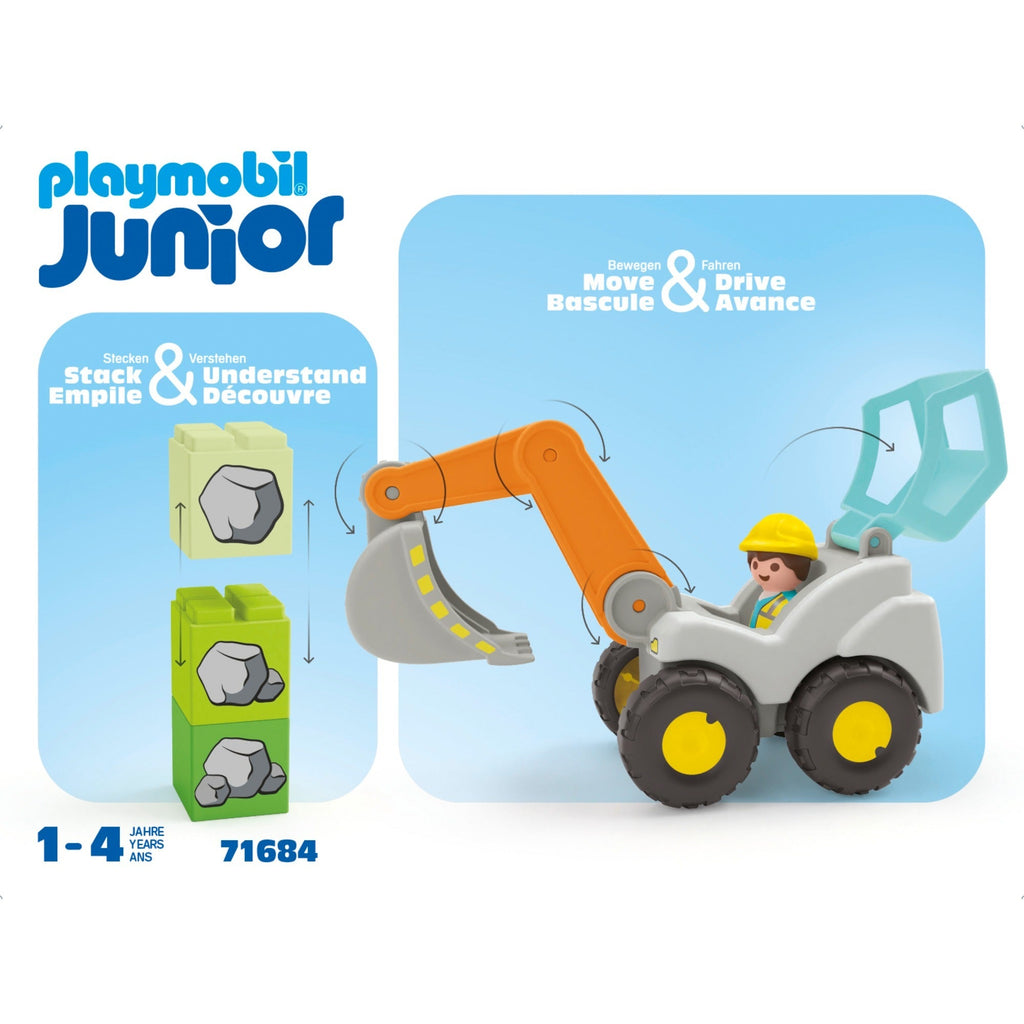 Playmobil®Junior 71684 - Schaufelbagger - Playmobil